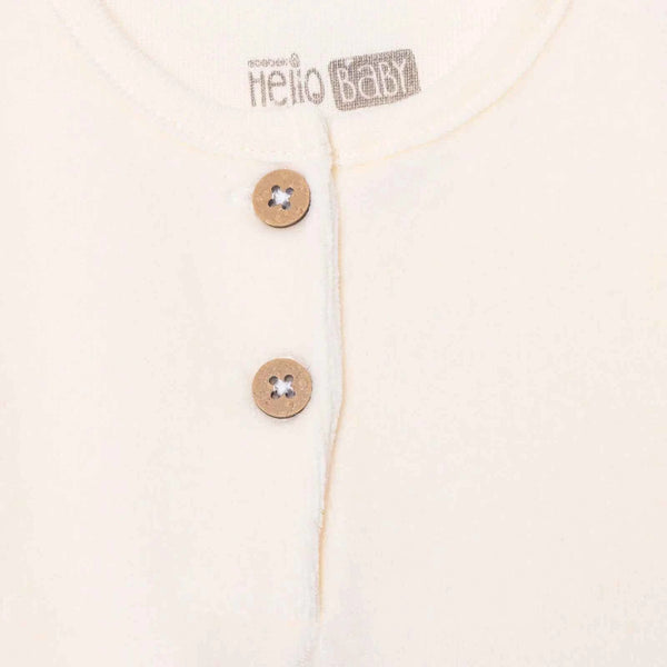 HelloBaby Newborn Dress - Ecru