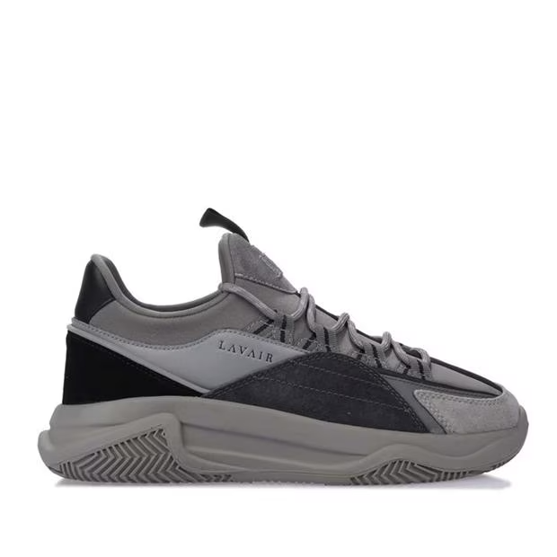 UK 6 Lavair Creator Grey Men’s Designer Chunky Trainers – EU 40