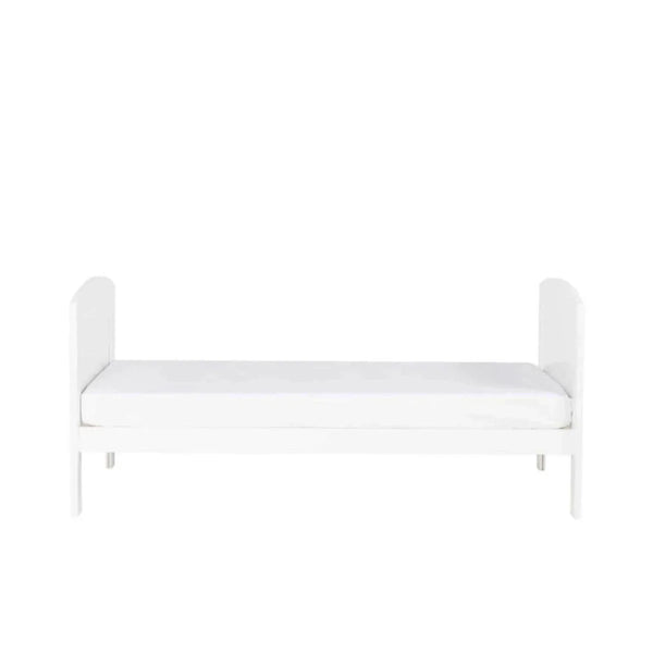 Ickle Bubba Coleby Scandi Cot Bed Scandi White - Without Mattress