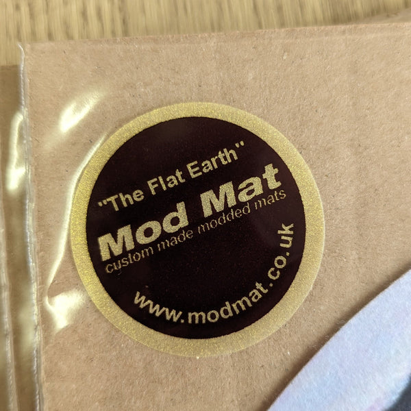 The Flat Earth Slipmat – 7"/12" Vinyl Turntable Mat