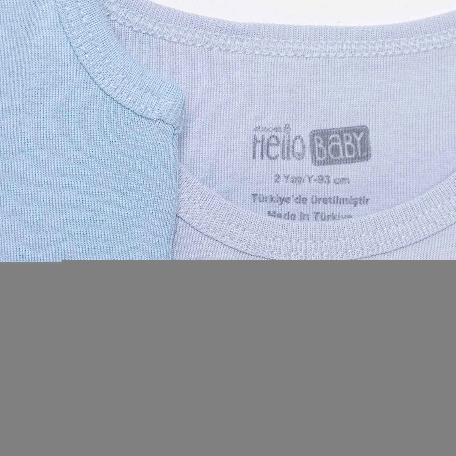 HelloBaby 2 Pcs Athlete - Light Blue