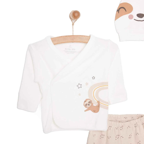 Little Life Baby Boy Newborn 5 Pcs Starter Set - Light Brown