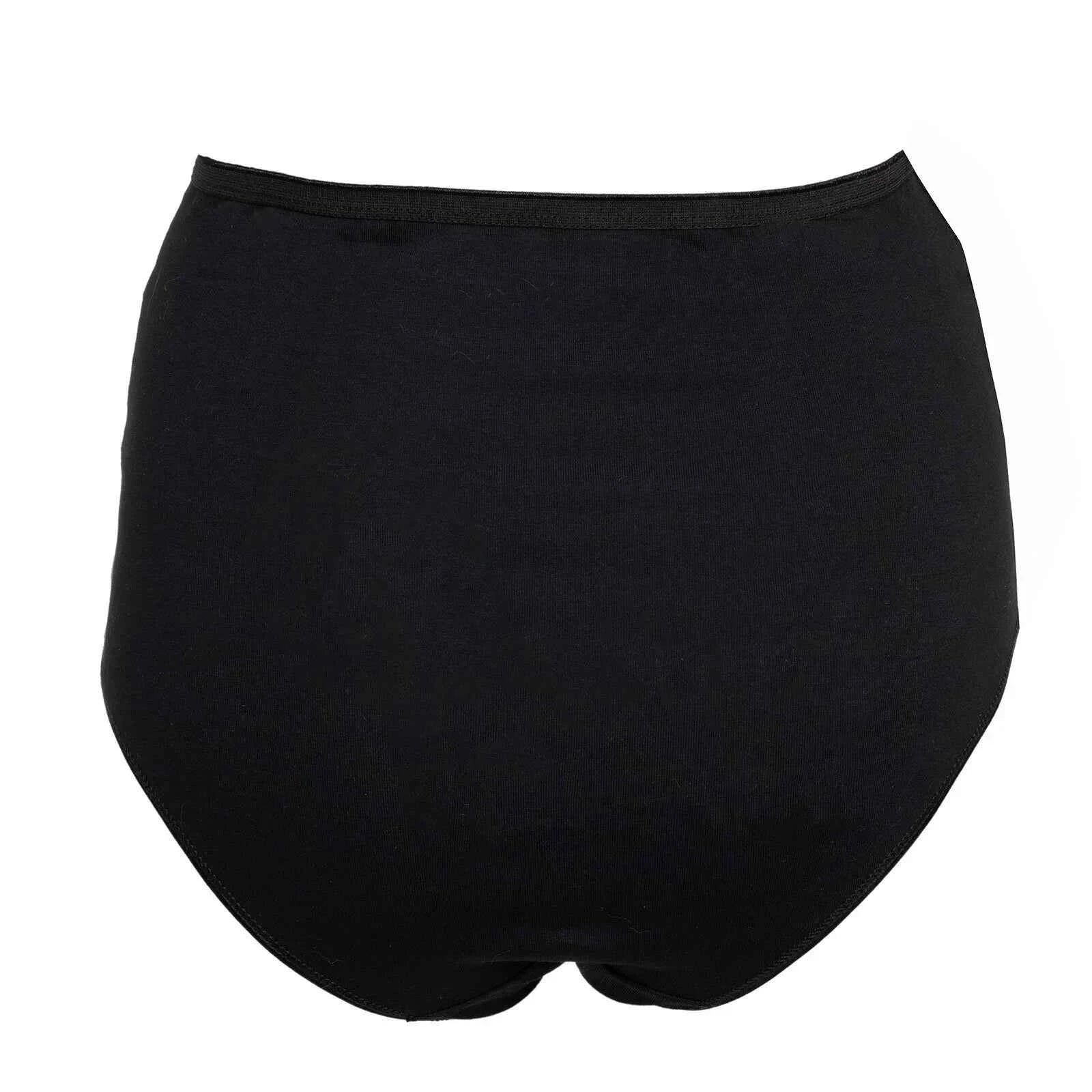 baby mom High Waist Pregnancy Brief - Black