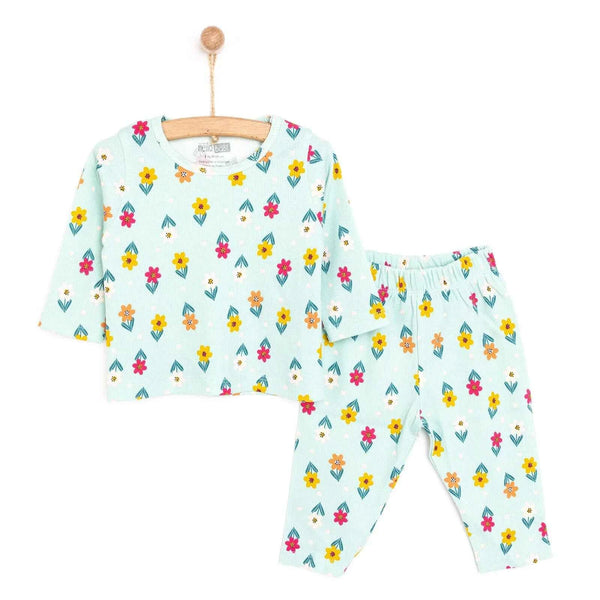 HelloBaby  Baby Girl Long Sleeve Pyjamas Set - Multicolour
