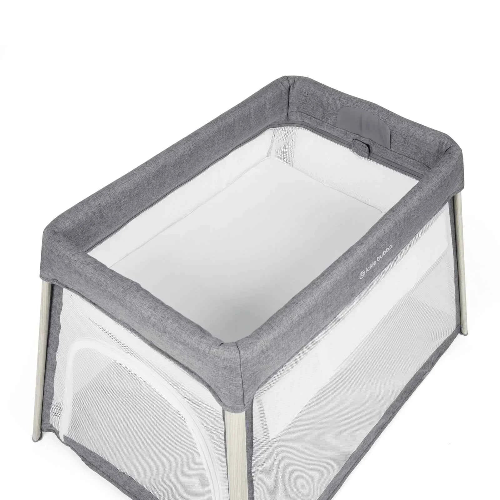 Ickle Bubba Scout 3-in-1 Travel Crib Cot & Playpen - Ash Grey