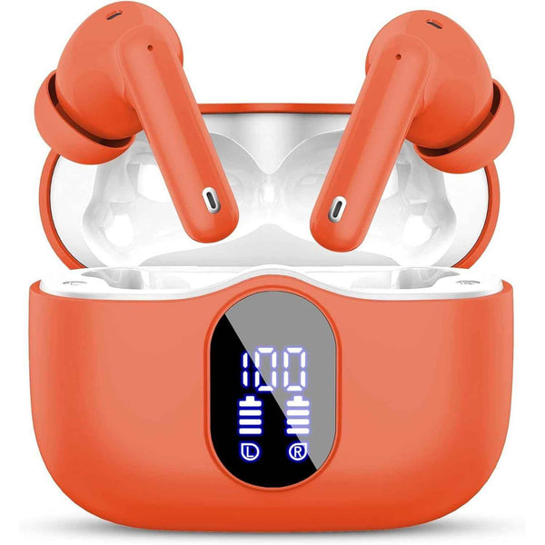 Wireless Earbuds Bluetooth 5.3 Deep Bass 36H Playtime Noise Cancel Btootos