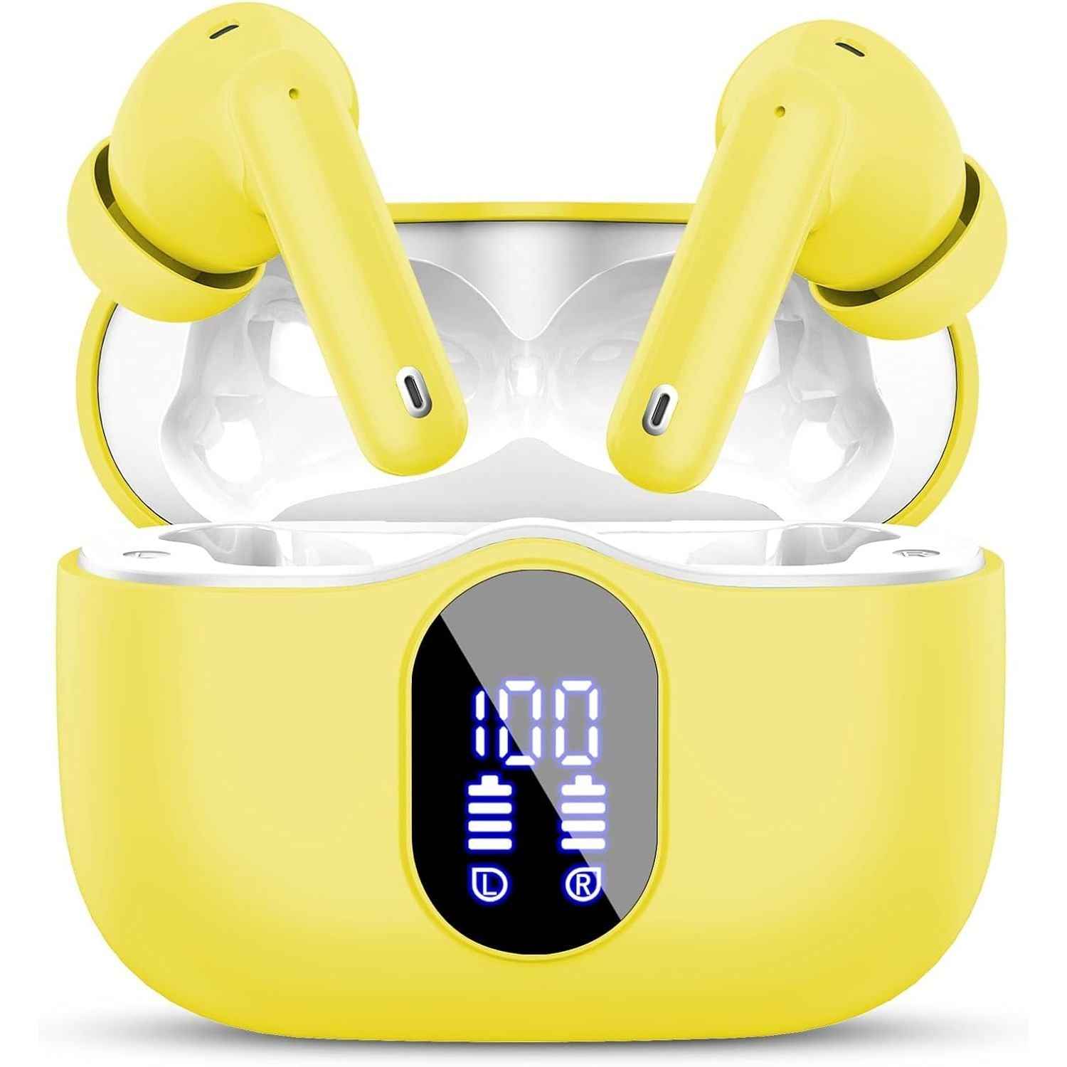 Wireless Earbuds Bluetooth 5.3 Deep Bass 36H Playtime Noise Cancel Btootos