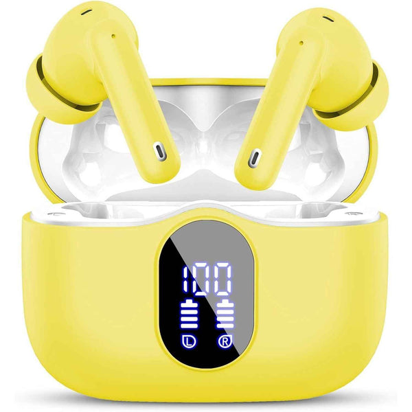 Wireless Earbuds Bluetooth 5.3 Deep Bass 36H Playtime Noise Cancel Btootos