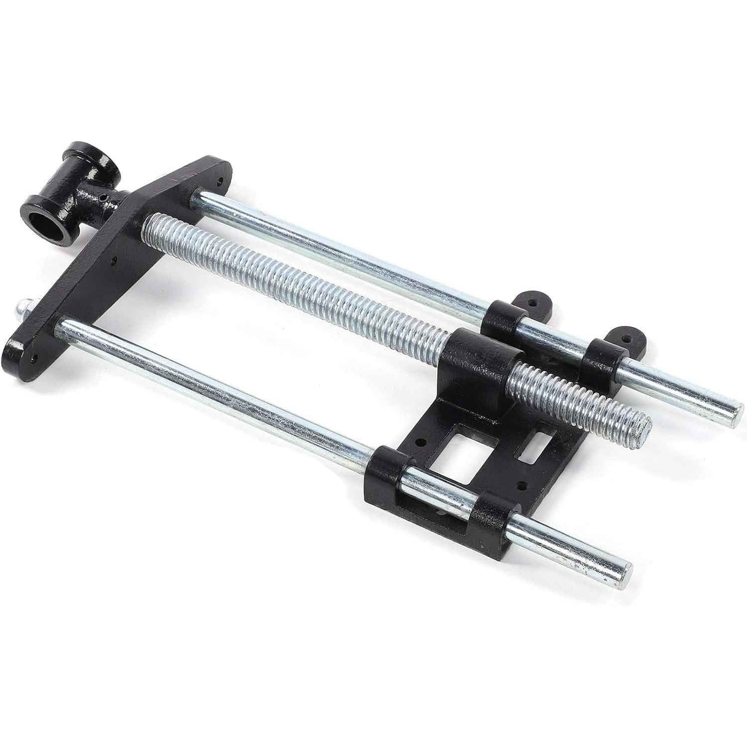 10.5" Heavy Duty Steel Front Vise – Workbench Clamp for Woodworking & Welding