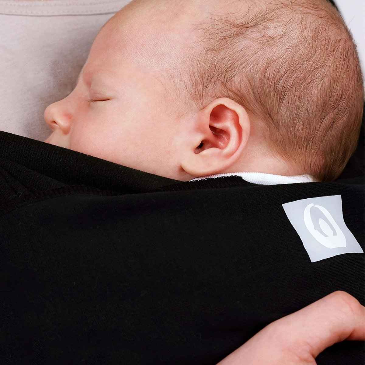 Gaia Carry Stretchy Baby Wrap Pure Tencel - Ebony