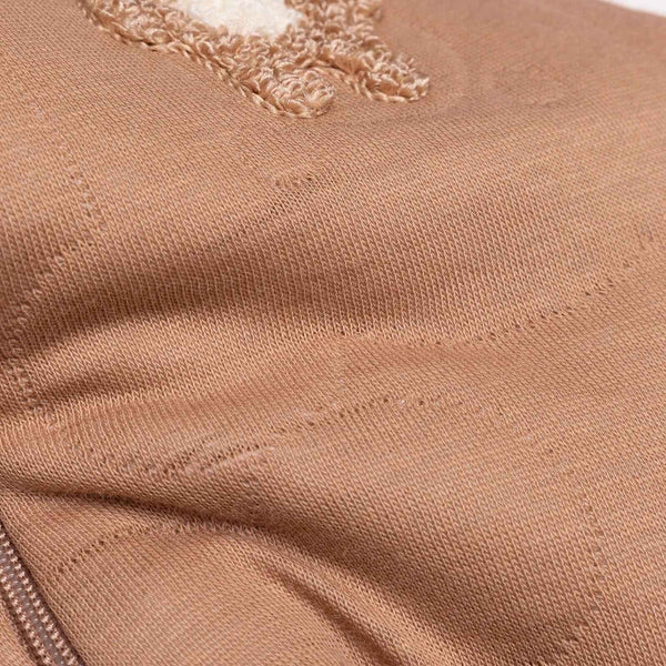 Bebetto Newborn Footless Jumpsuit - Brown