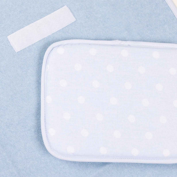 Little Dreams Boy Baby Diaper Changing Pad - Blue
