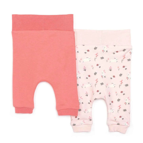 HelloBaby Girl 2 Piece Footles Bottom - Coral
