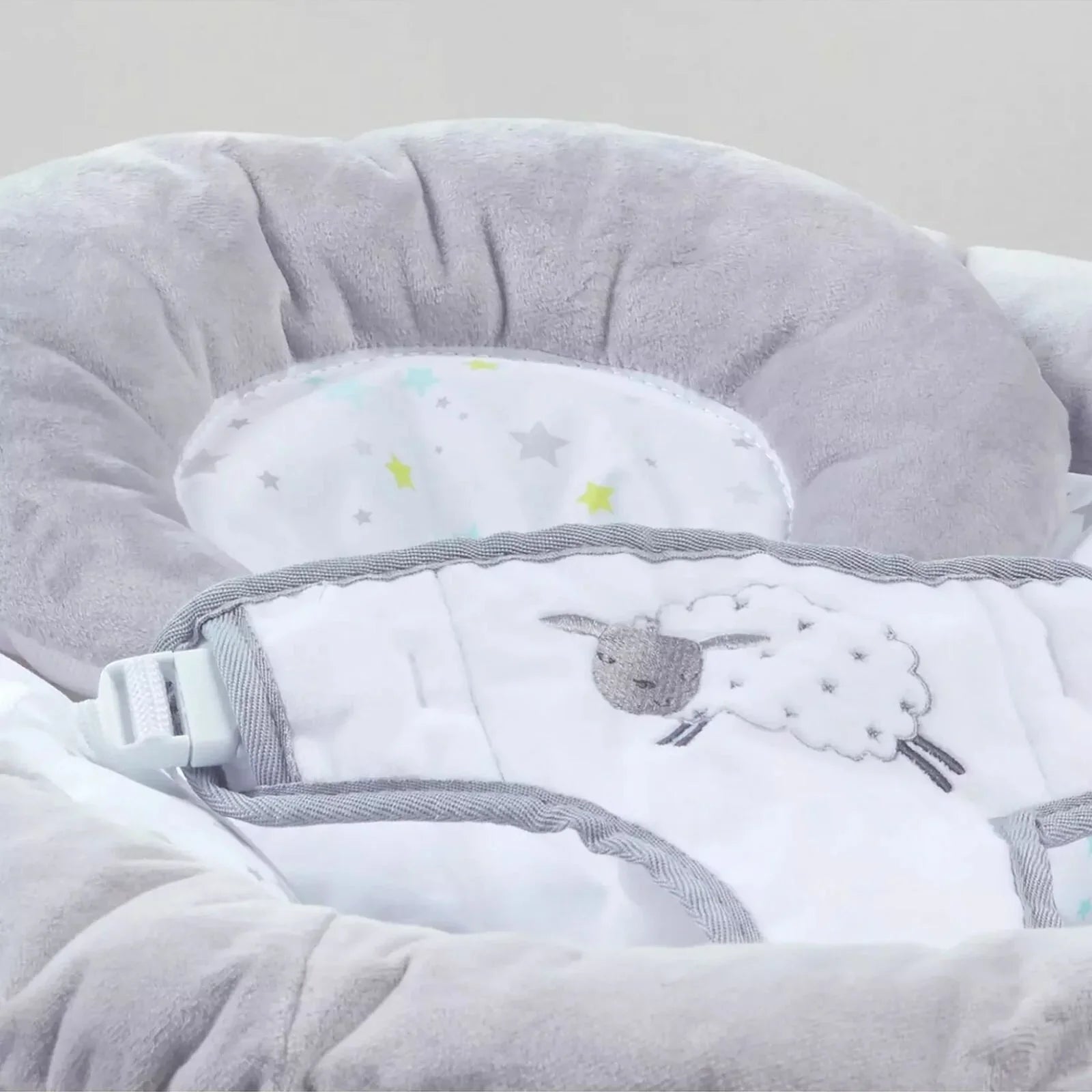 East Coast Counting Sheep Baby Bouncer - Grey