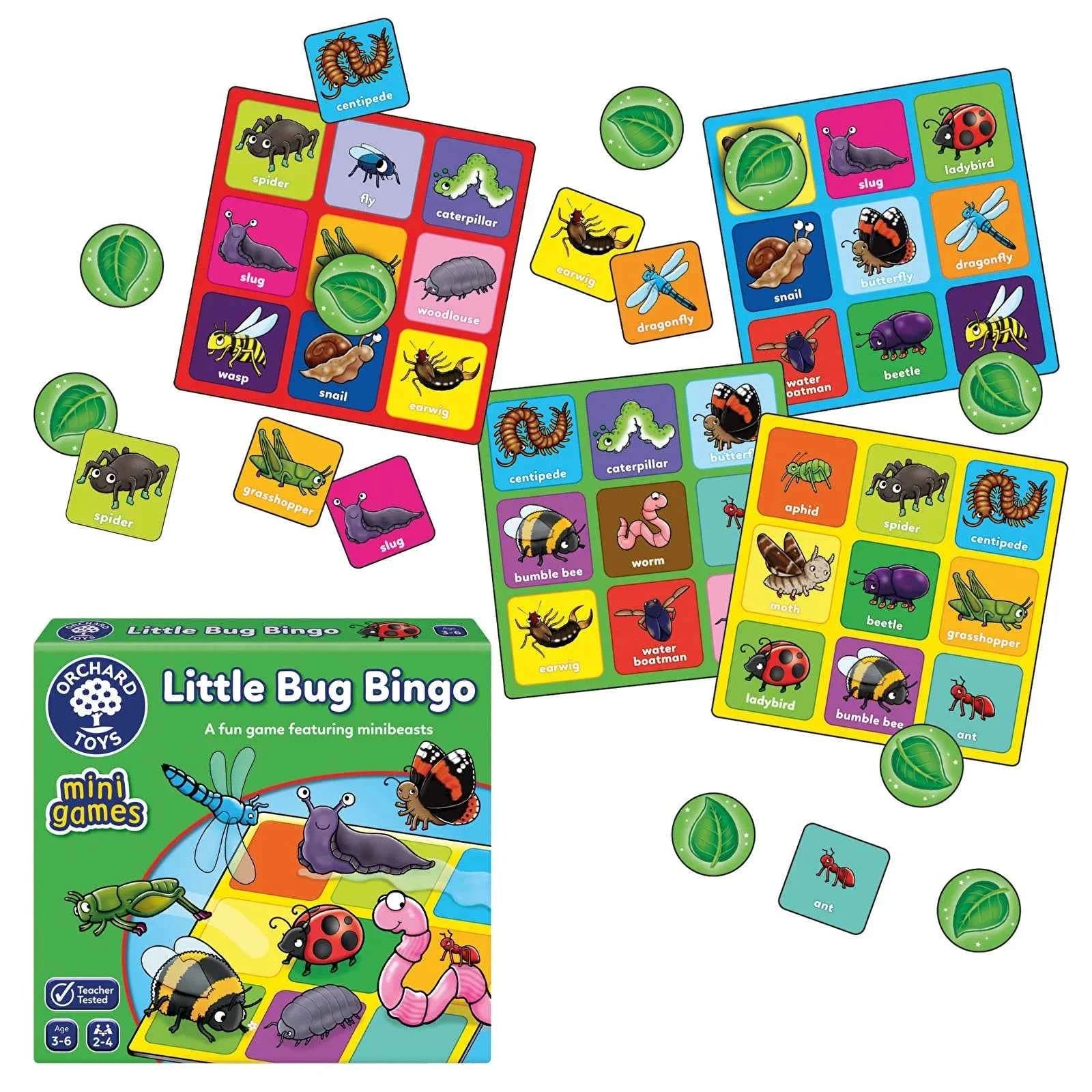 Orchard Toys Little Bug Bingo Mini Game