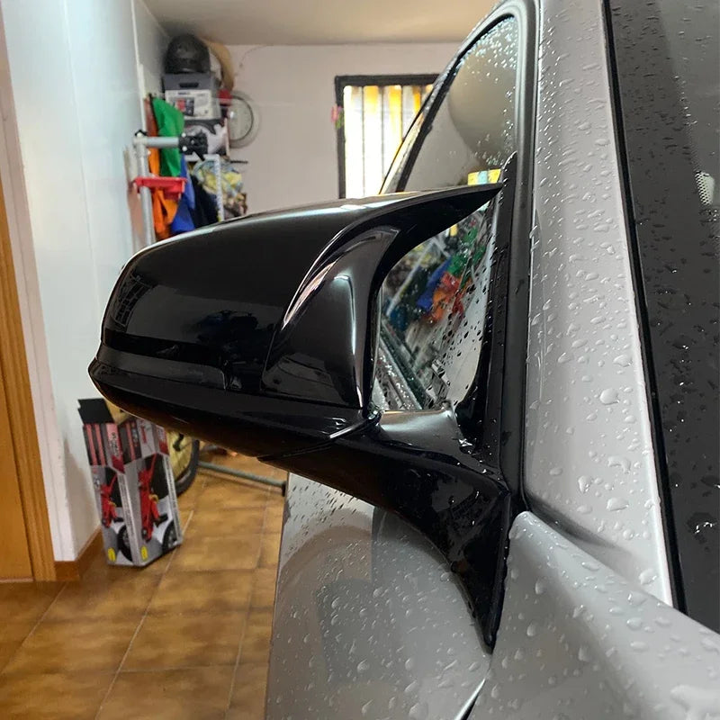 For BMW 1 2 3 4 X Series Rear View Side Mirror Cover F20 F21 F22 F23 F30 F32 F36 X1 E84 F87 M2 Carbon fiber pattern Accessories