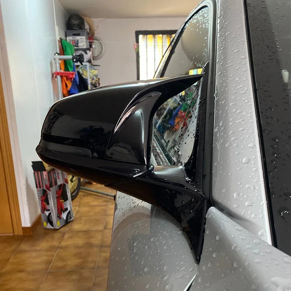 For BMW 1 2 3 4 X Series Rear View Side Mirror Cover F20 F21 F22 F23 F30 F32 F36 X1 E84 F87 M2 Carbon fiber pattern Accessories