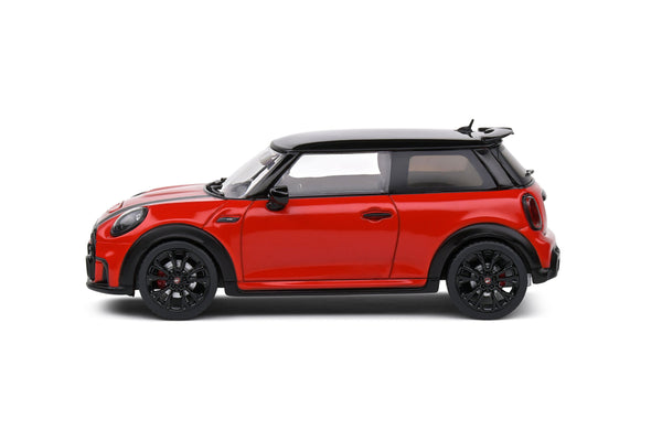 MINI John Cooper Works 2023 Red 1:43 Scale Solido Diecast Model