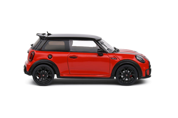 MINI John Cooper Works 2023 Red 1:43 Scale Solido Diecast Model