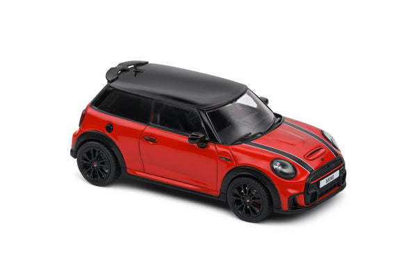 MINI John Cooper Works 2023 Red 1:43 Scale Solido Diecast Model