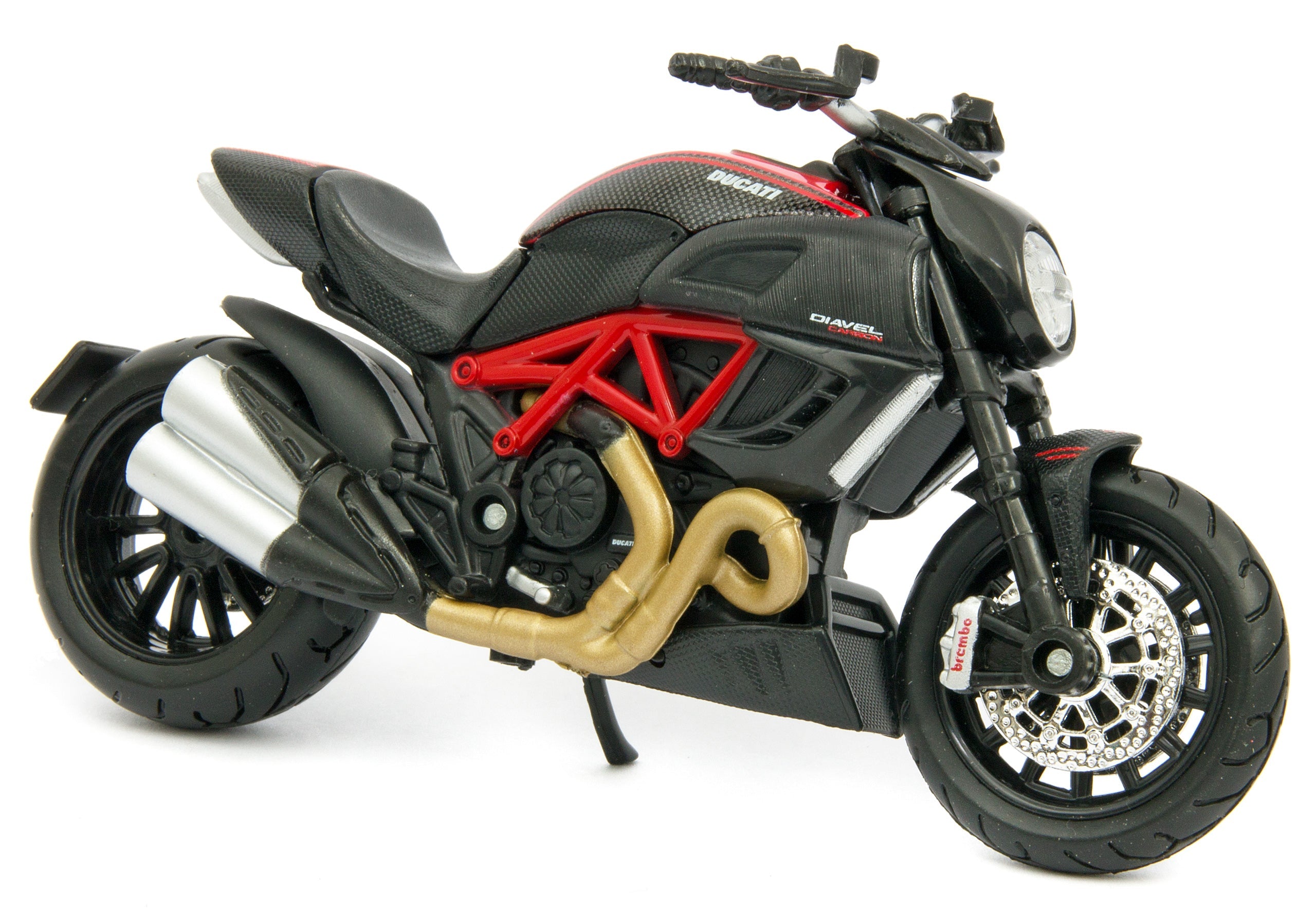 Ducati Diavel Carbon red/black - 1:18 Scale Motorbike Model