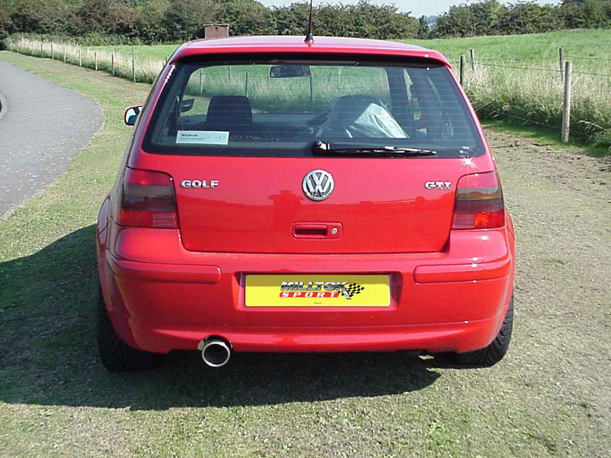 Milltek Sport - Cat Back Exhaust (Multiple Options) VW Golf MK4 337 Anniversary
