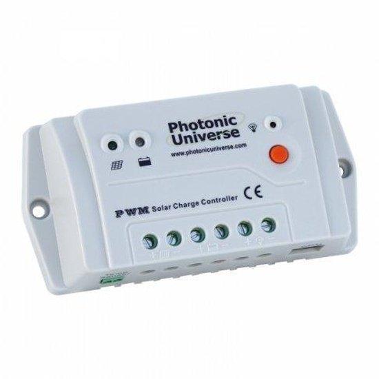 10A PWM solar charge controller 12/24V for camper, caravan, boat