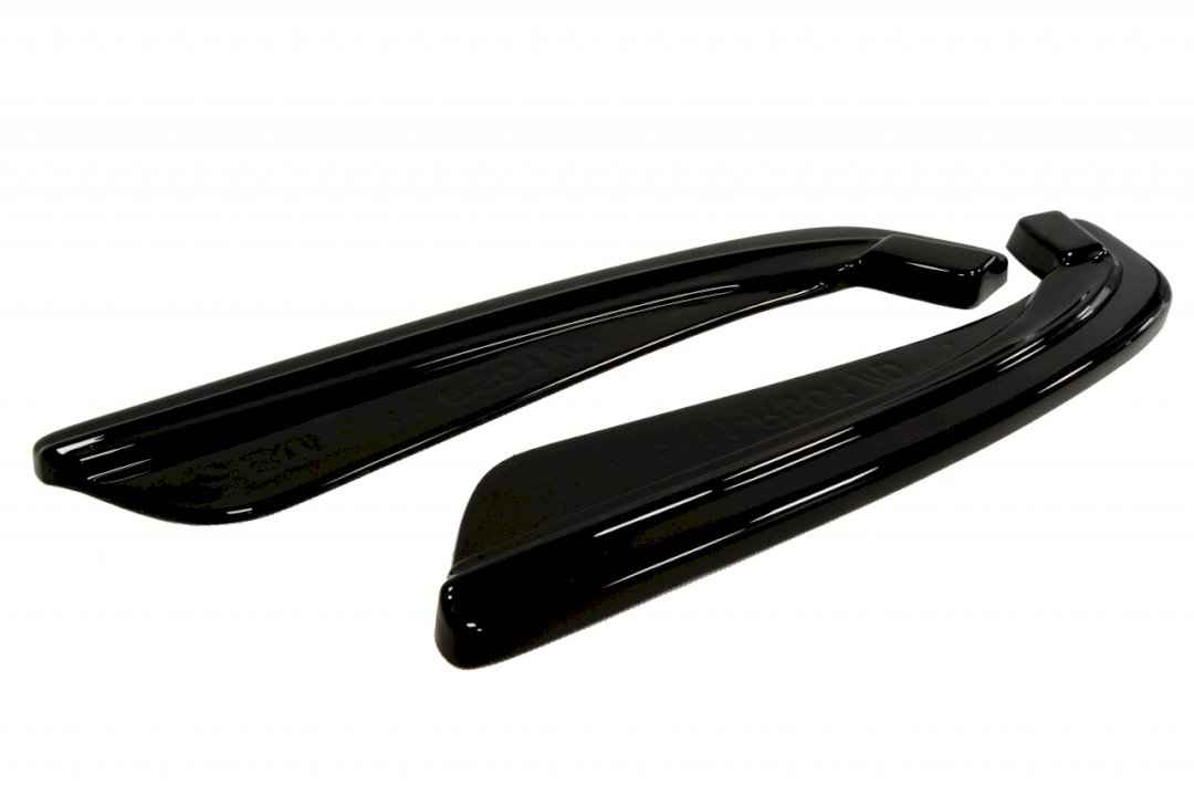 Maxton Design - REAR SIDE SPLITTERS BMW 5 F11 M-PACK (FITS TWO SINGLE EXHAUST ENDS)