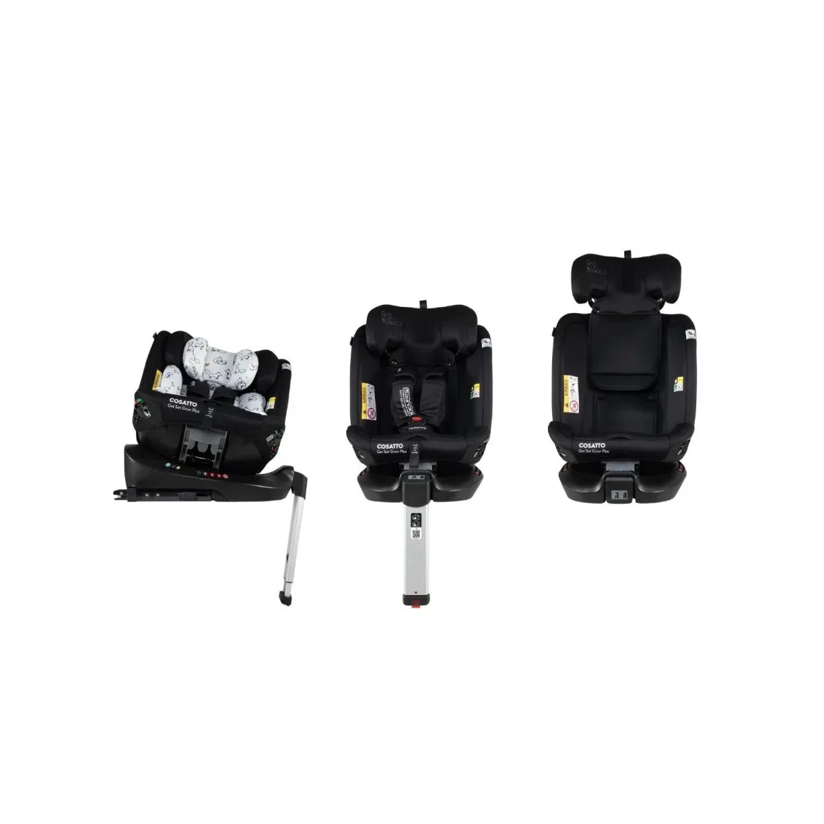 Cosatto Get Set Grow Plus i-Size Group 0+/1/2/3 360 Car Seat - Foxed