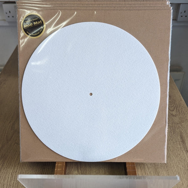 Pure White Felt Slipmat – Clean Look & Stunning Colour Contrast.