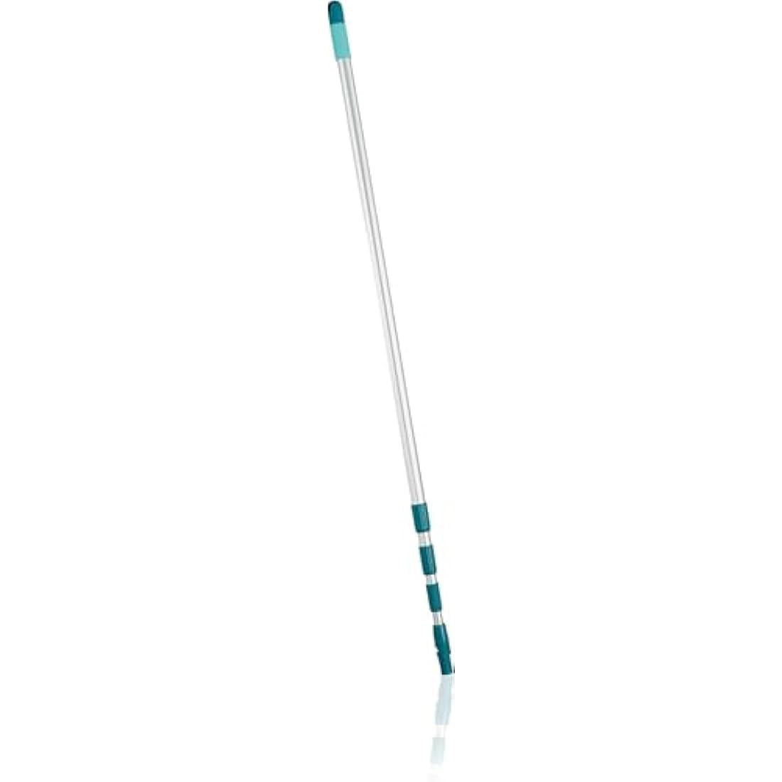 Leifheit Click System Handle 145-400 cm, Mop Handle Adjusts and Extends from 145-400 cm, Telescopic Pole to Extend Reach of Squeegee, Duster or Mop Head
