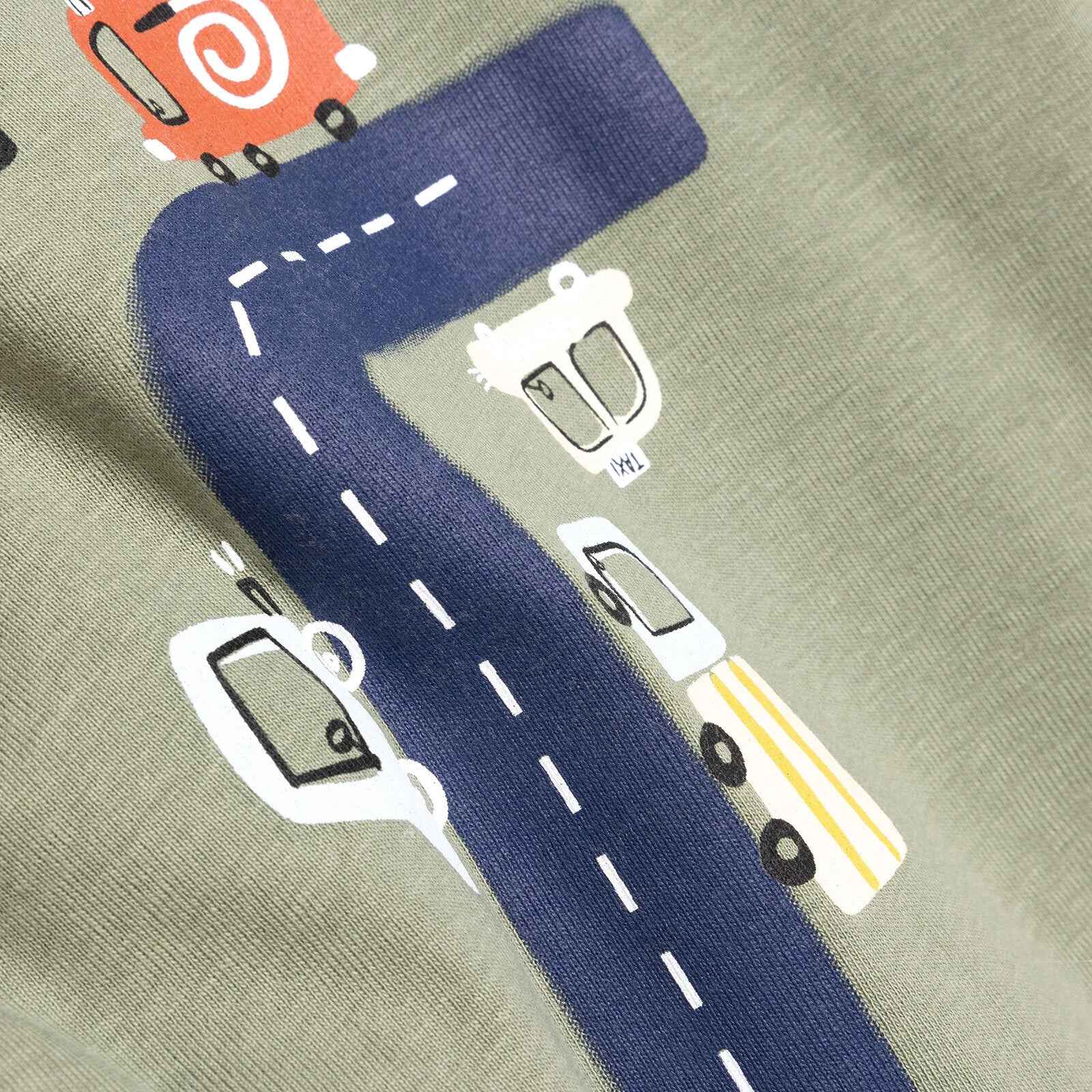 HelloBaby Baby Boy Long Sleeve Bodysuit 2pcs - Khaki