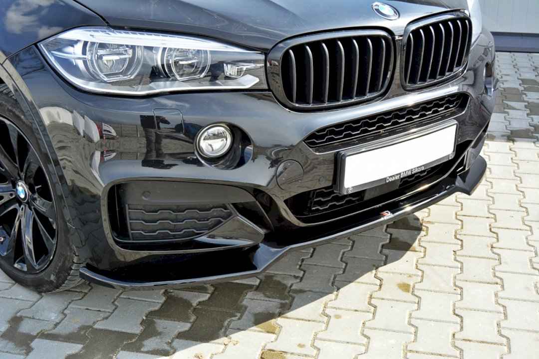 Maxton Design - FRONT SPLITTER V.1 BMW X6 F16 M SPORT (2014-19)