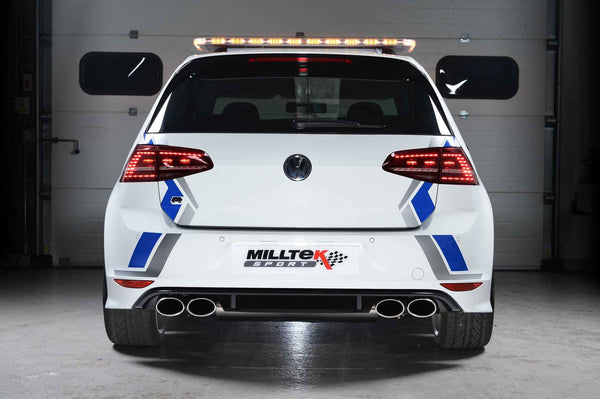 Milltek Sport - Volkswagen Golf MK7 R (Hatchback) Cat-back Exhaust - Multiple Options