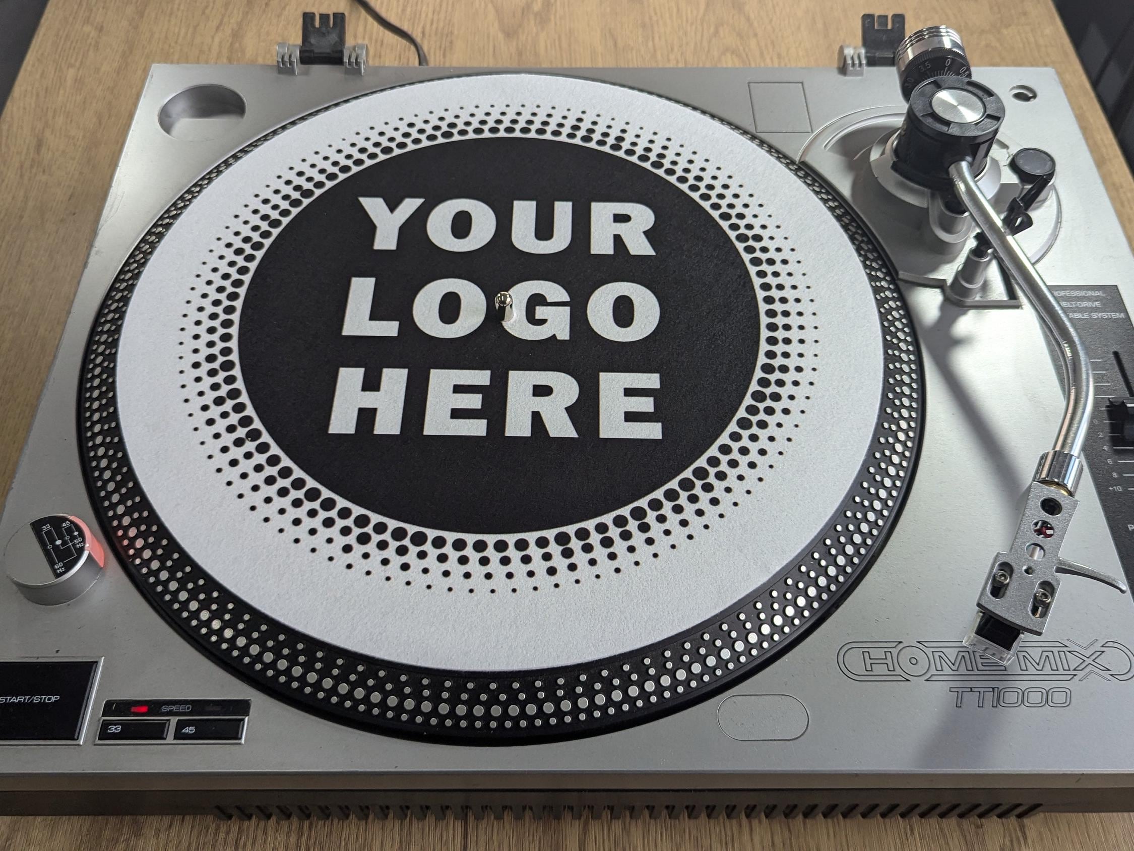 Design your Own Custom Slipmat Scratch Pad Felt - 12" or 7"