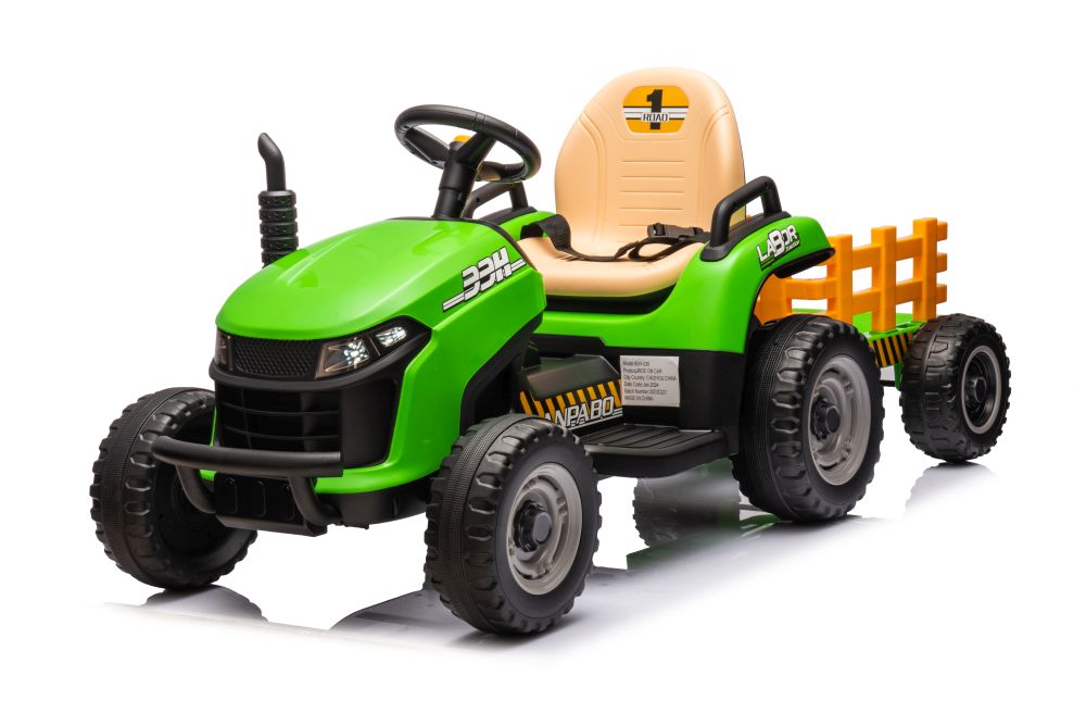Kids Ride-On Tractor 12v With Parental Remote