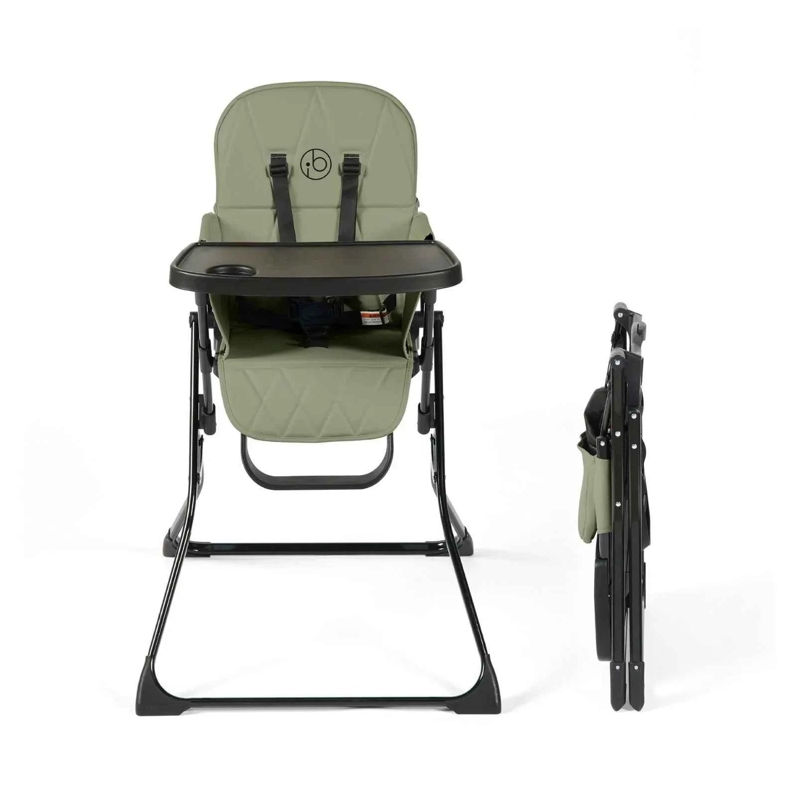 Ickle Bubba Flip Magic Fold Highchair - Sage Green
