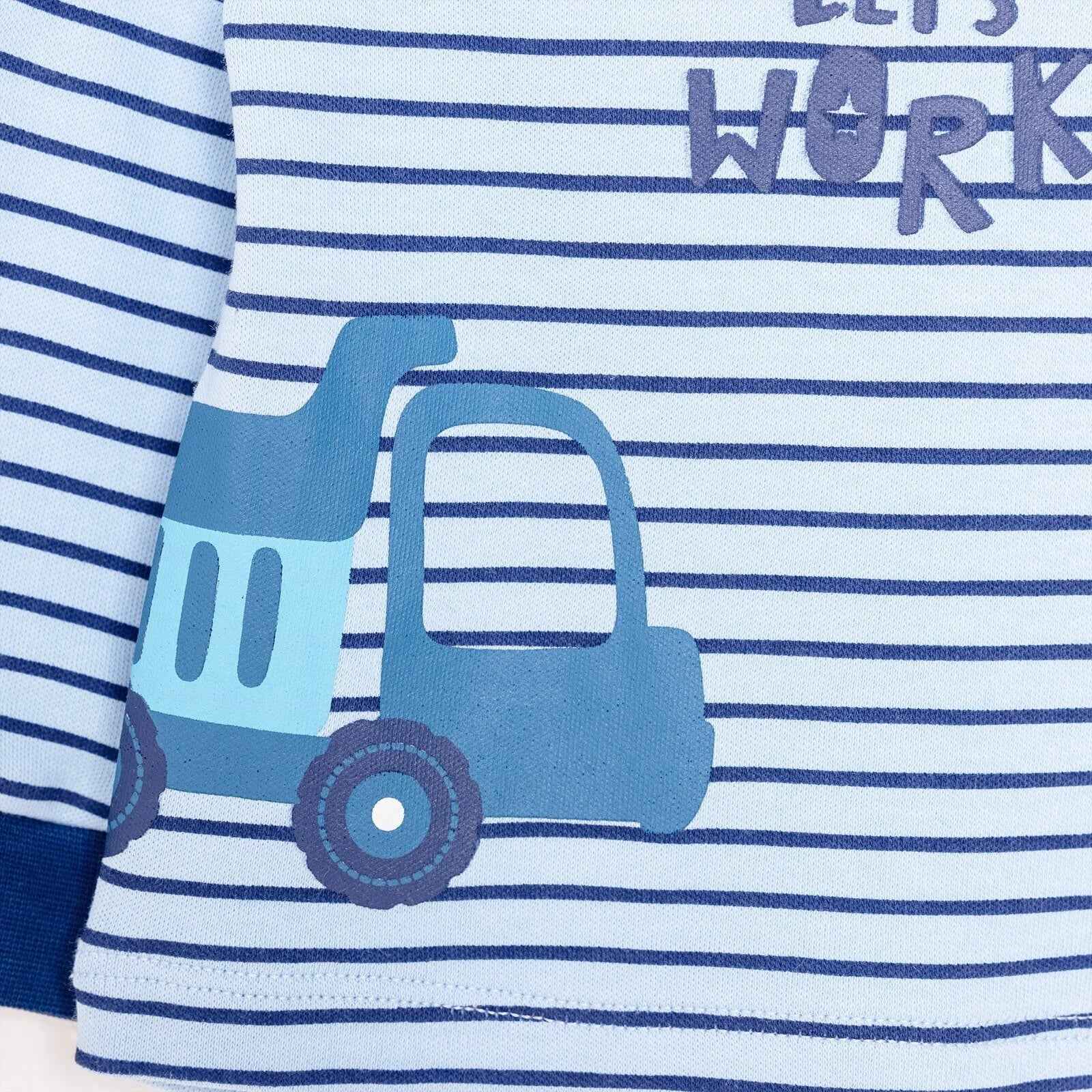 HelloBaby  Baby Boy Long Sleeve Pyjamas Set - Dark Blue