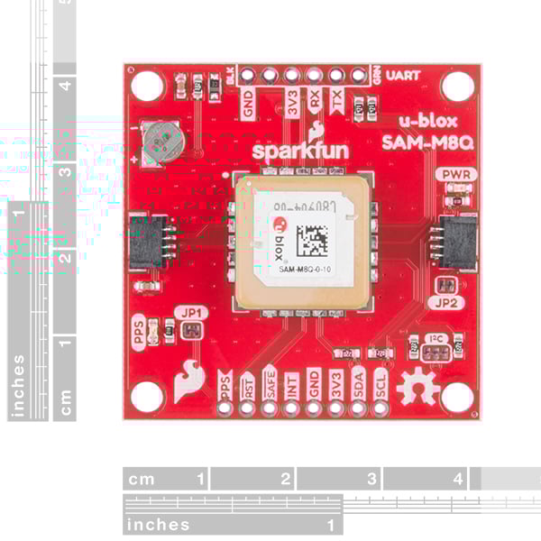 (EOL) SparkFun GPS Breakout - Chip Antenna, SAM-M8Q (Qwiic)