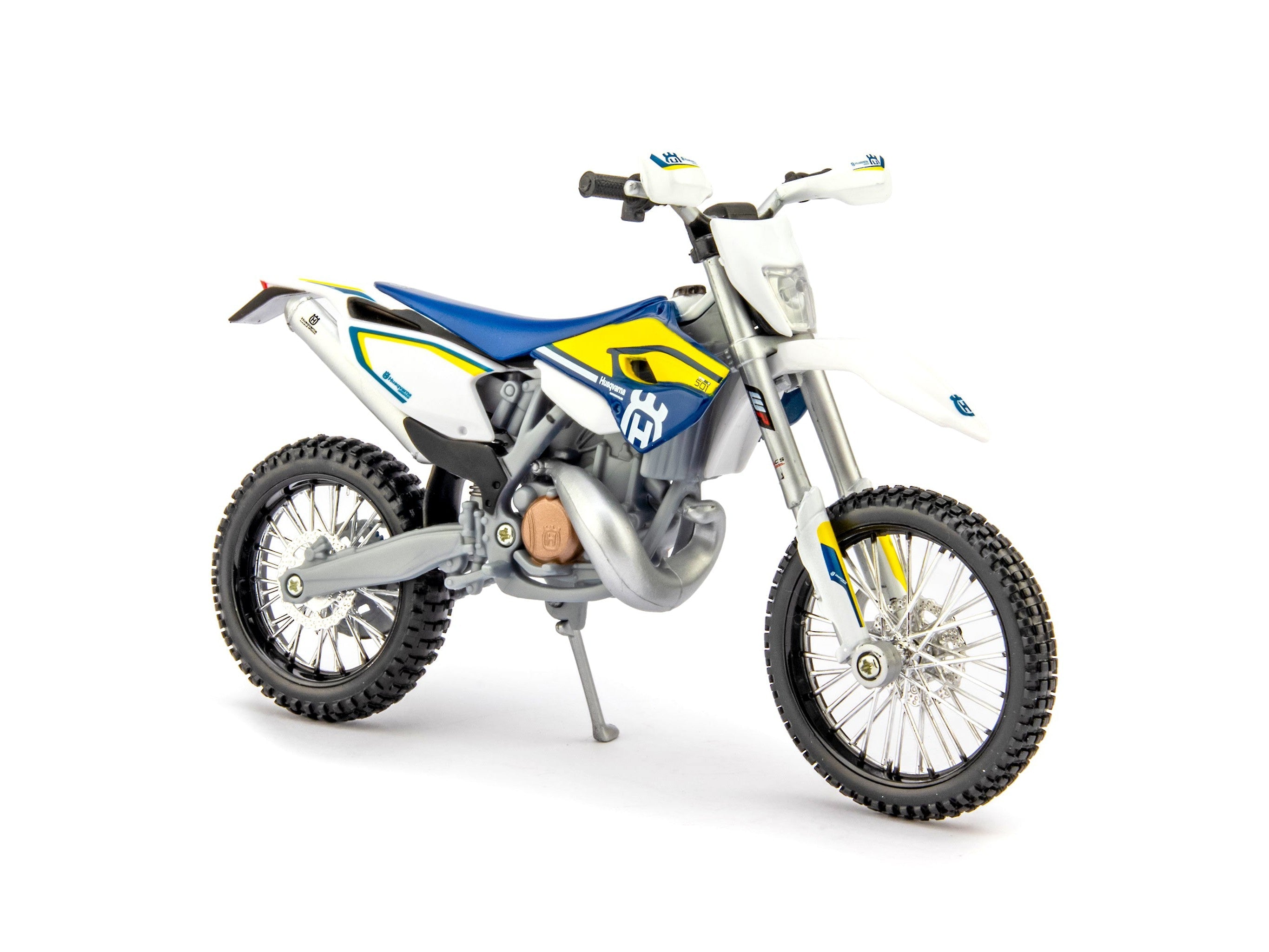 Husqvarna FE 501 2016 white - 1:12 Scale Motorbike Model