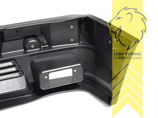 LT Front bumper front apron splitter Mercedes Benz W201 190 Sport Look 82-88 Primed Paintable Plastic ABS Sport Optics