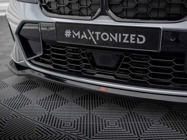 Maxton Design - FRONT SPLITTER V.2 BMW 3 M340I / M-PACK G20 / G20 FACELIFT