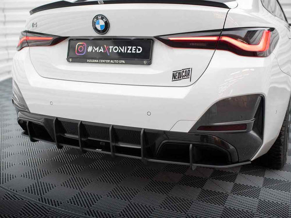 Maxton Design - STREET PRO REAR DIFFUSER BMW I4 M-PACK G26