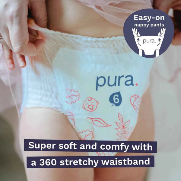 Pura Eco Nappy Pants Size 6 - 18 nappies