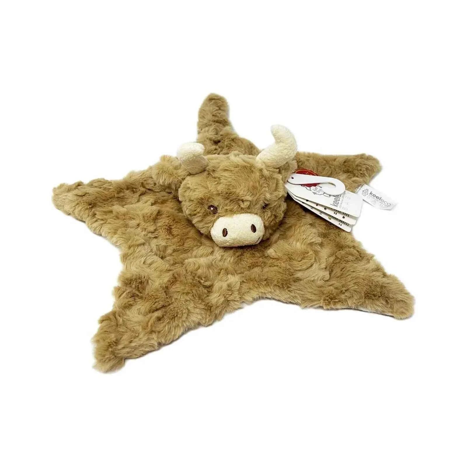 Keeleco Baby Hamish Highland Cow Blanket 32cm