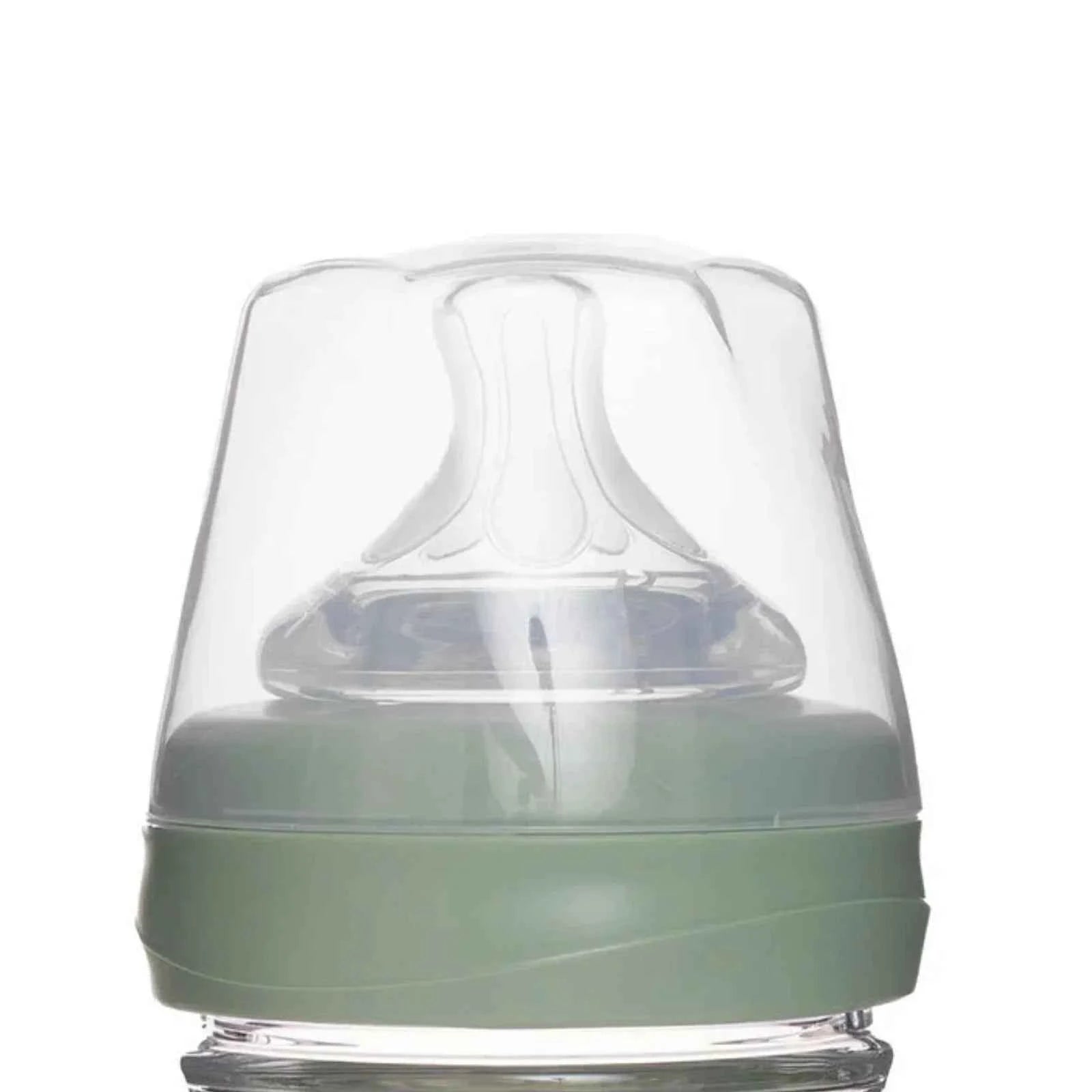 Mooma Neutra Tritan Bottle Slow Flow 0-6 months 150ml - Sage Green