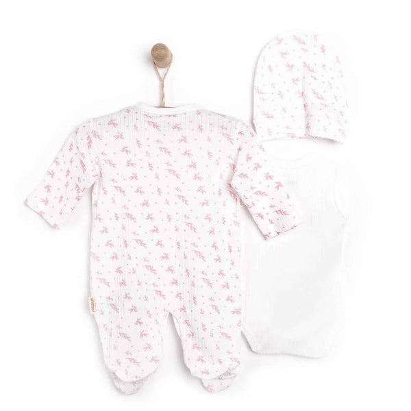 Tiffany Newborn Premature Baby Set - Ecru