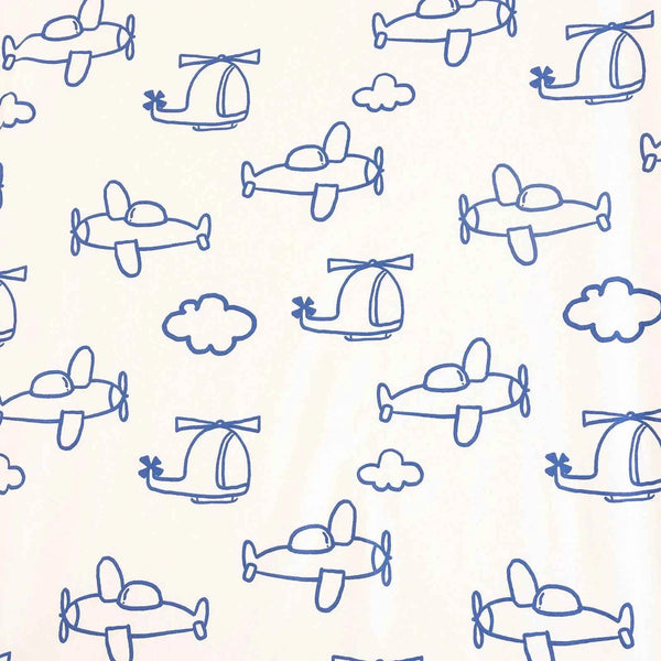 Little Dreams Baby Boy Crib Sheet - Blue