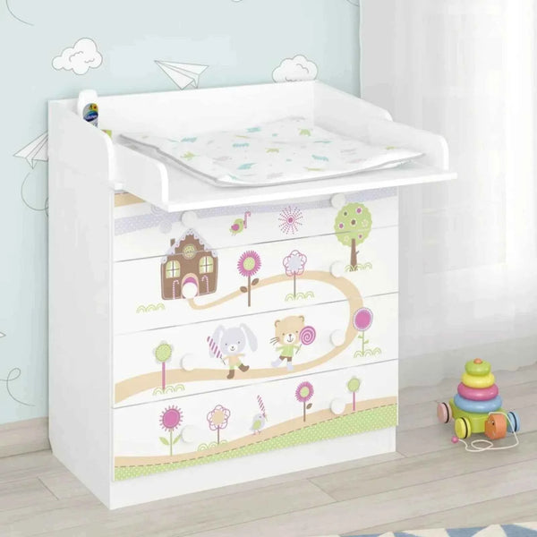 Shefa Kids 800 Changing Dresser - Gingerbread House