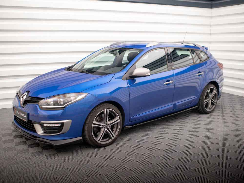 Maxton Design - SIDE SKIRTS DIFFUSERS RENAULT MEGANE GT LINE GRANDTOUR MK3 FACELIFT